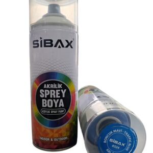 SİBAX SPREY BOYA  400ML 0324 BONCUK MAVİ R5017
